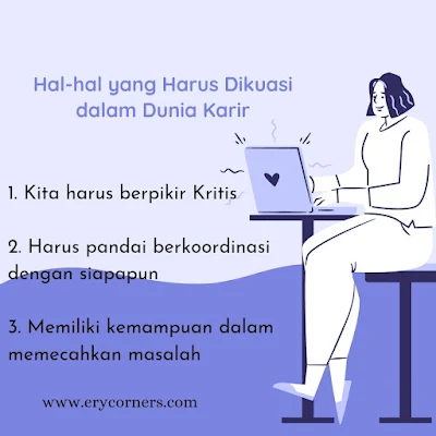 hal-hal yang harus dikuasi dalam dunia karir