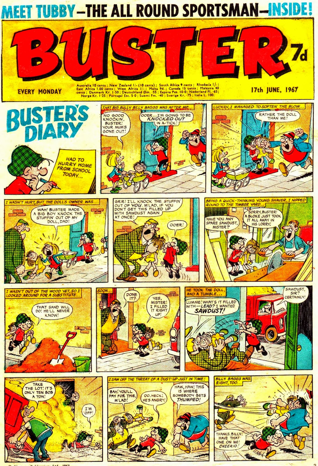 Buster nº 369, 1967, ¿Nadal, Gin o otro?