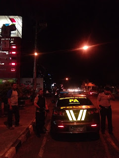 Jaga Situasi Tetap Kondusif, Sabhara Polsek Pakualaman Rutin Lakukan Patroli Malam Hari