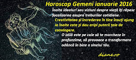 Horoscop Gemeni ianuarie 2016