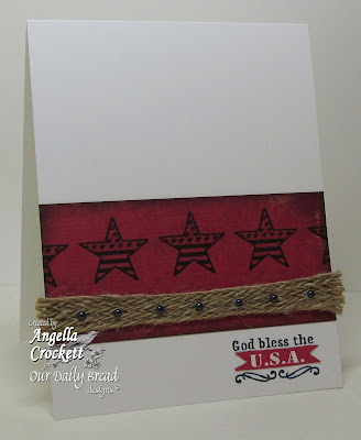 ODBD "Home of the Free" Card Designer Angie Crockett