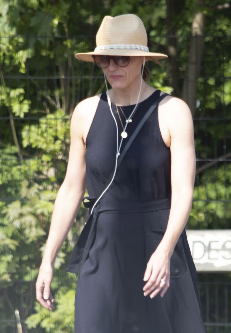 Suranne Jones Clicked Outside  in London 24 Apr-2020