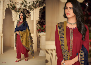 Deepsy Suit Panghat Vol 4 Pashmina Collection 45001