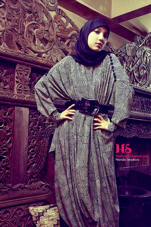 Style Spotted : Nanida Jenahara Part I = Hijab Scarf