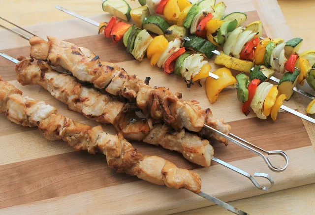 Teriyaki Chicken skewers