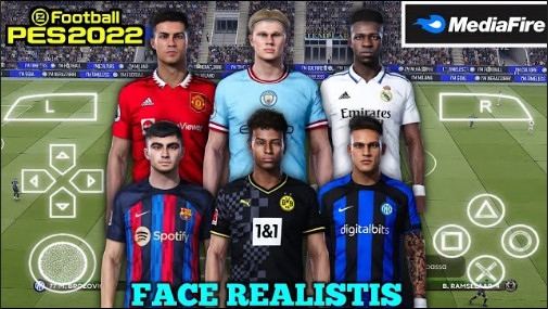 Download PES PPSSPP 2022 Update Real Faces English Commentary New Kits And Transfer 2022/2023