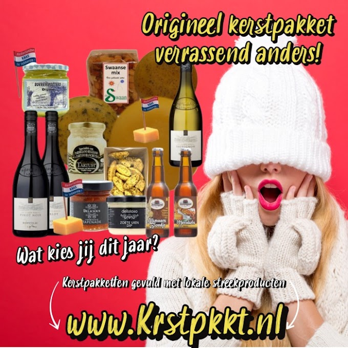 Origineel kerstpakket verrassend anders!