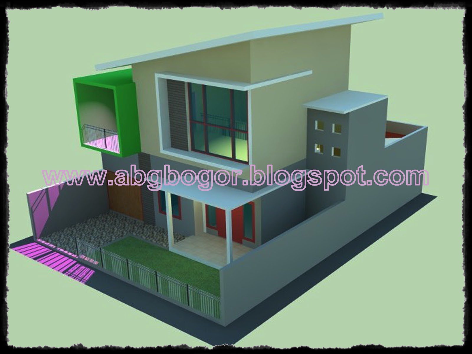  : Jasa Desain & Arsitek: Gambar Desain Bangunan Rumah Minimalis-02