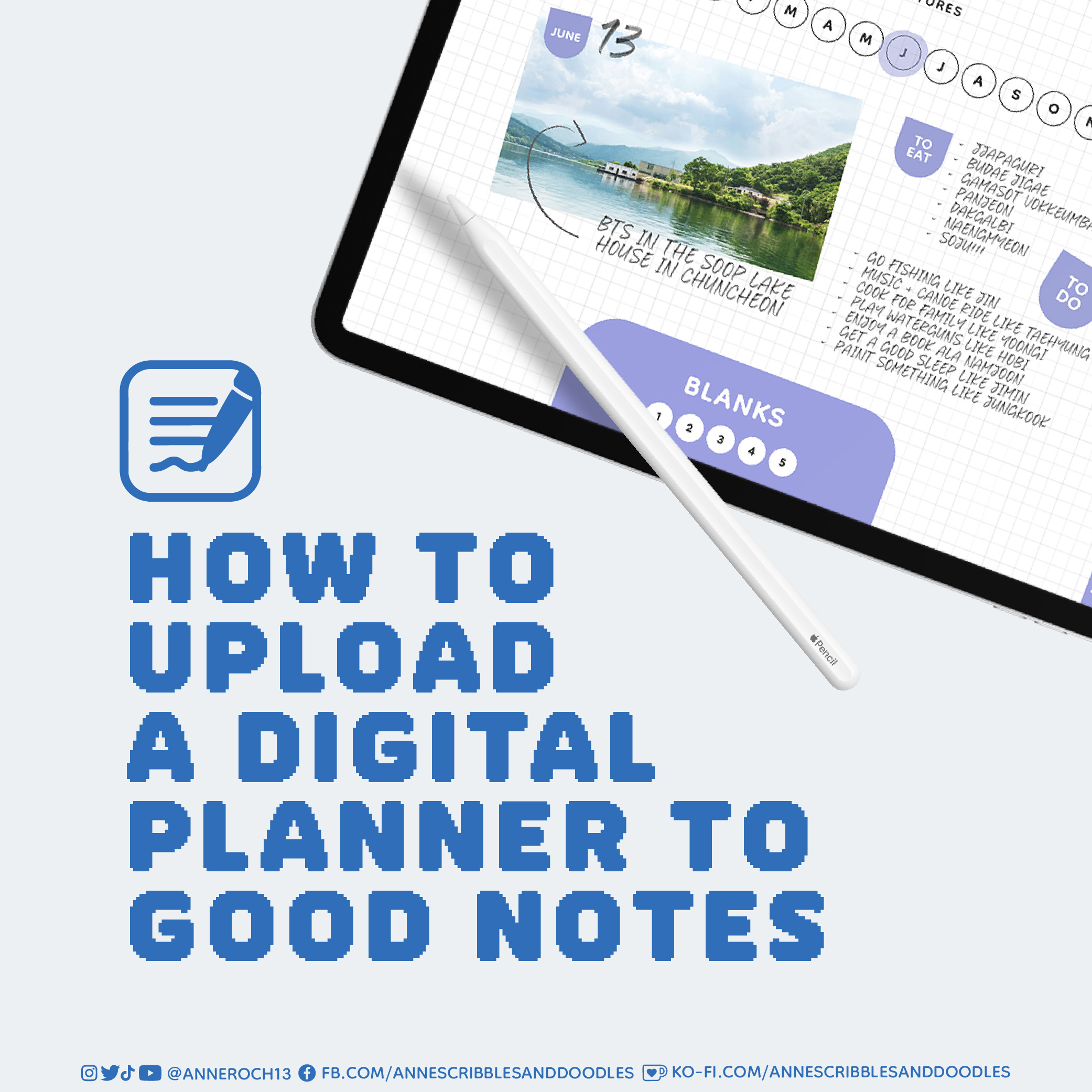 How to Upload a Digital Planner to Good Notes