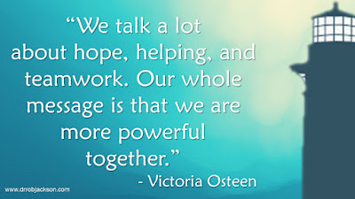 Victoria Osteen Quote about Teamwork