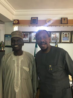  GIWA FC VS. LMC - DIKKO  HOLDS MEETING WITH FCT POLICE  COMMISSIONER  *