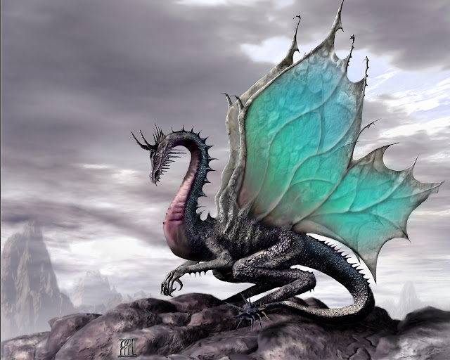 Free Background Dragon6