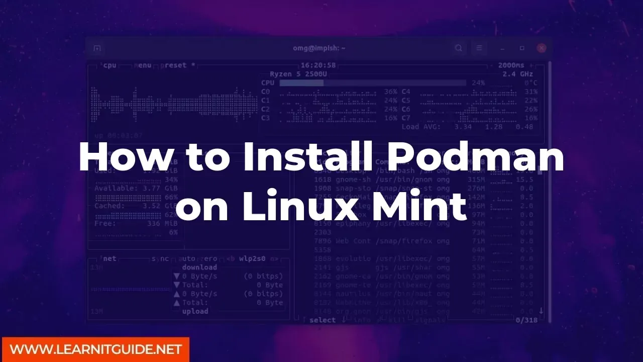 How to Install Podman on Linux Mint