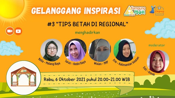 tips betah di regional