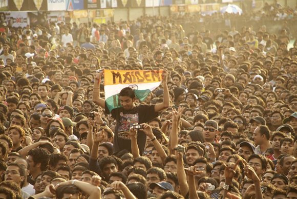 Iron Maiden em Bangalore na India