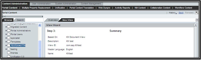 How to Create a KM Document Iview in SAP EP onlysapep.blogspot.in only sap ep  blogspot 