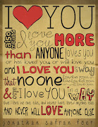 I love You Sooo Much! (love you quote by twinner ehm)