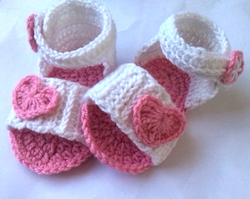 Baby Crochet Sandal - Pattern & Tutorial