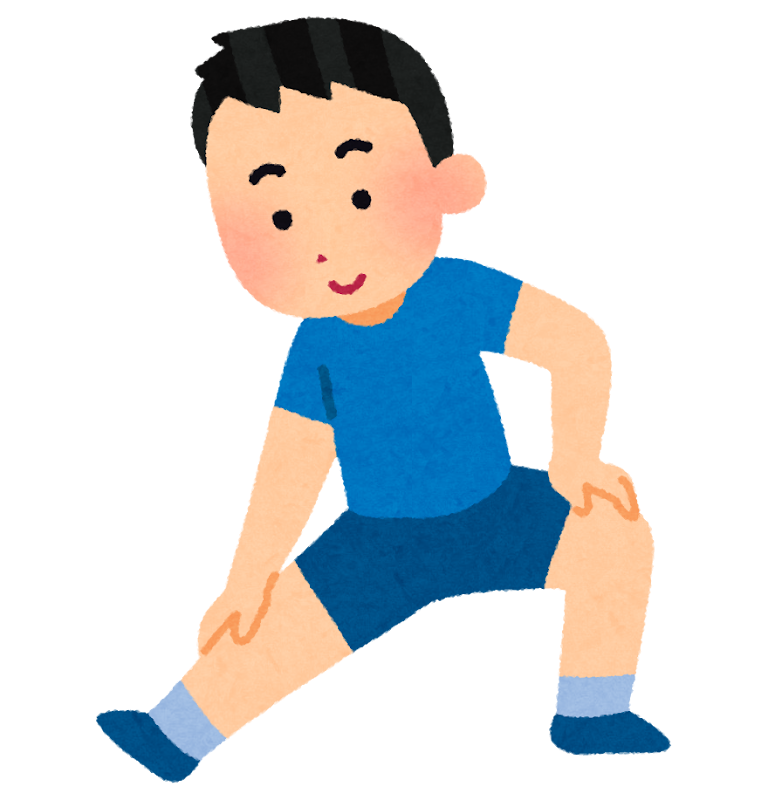 準備運動のイラスト 脚 かわいいフリー素材集 いらすとや