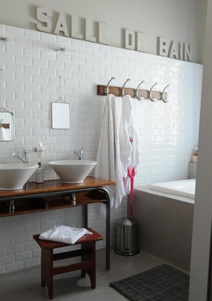 Classic Subway Tile Bathroom Designs