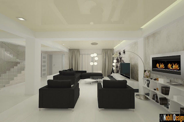 Amenajari interioare case clasice - Design interior casa de lux Bucuresti