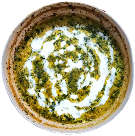 Recipe-for-fenugreek-Leaves-Green-Peas-Sabzi-with-Cream. Methi Malai Matar Sabzi ki Vidhi.