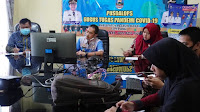 Pesisir Barat Mengikuti Vidcon Persiapan Pilkada 2020