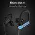 Clavier Neo in-Ear Headphones/Earphones with Stereo Mic for All Smartphones, Blue