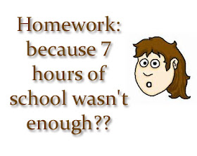 funny quotea on kids homework and stress