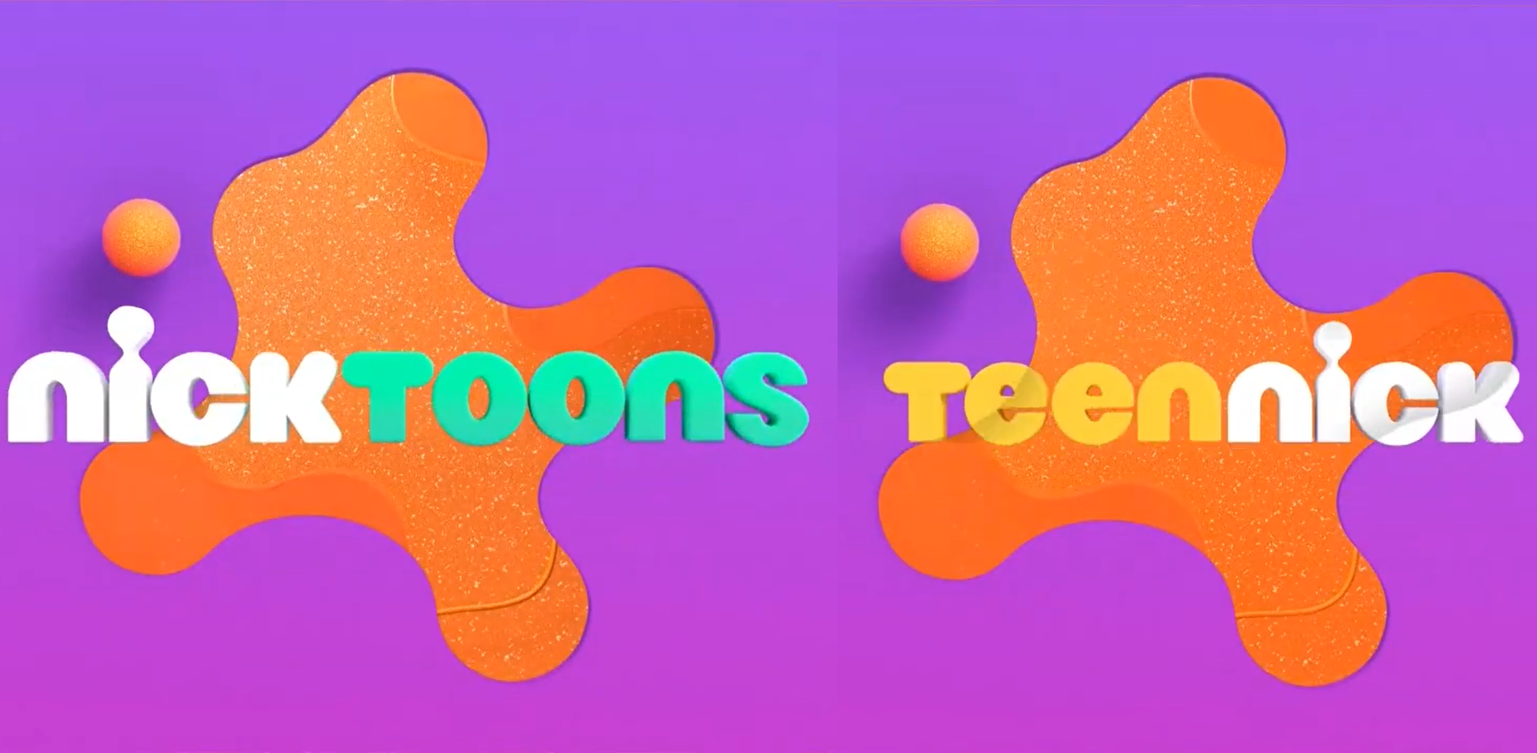 NickALive!: Nickelodeon Unveils New Nicktoons and TeenNick 'Splat' Logos