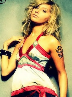 Celebrity tattoo female-Ashley Michelle Tisdale tattoo33