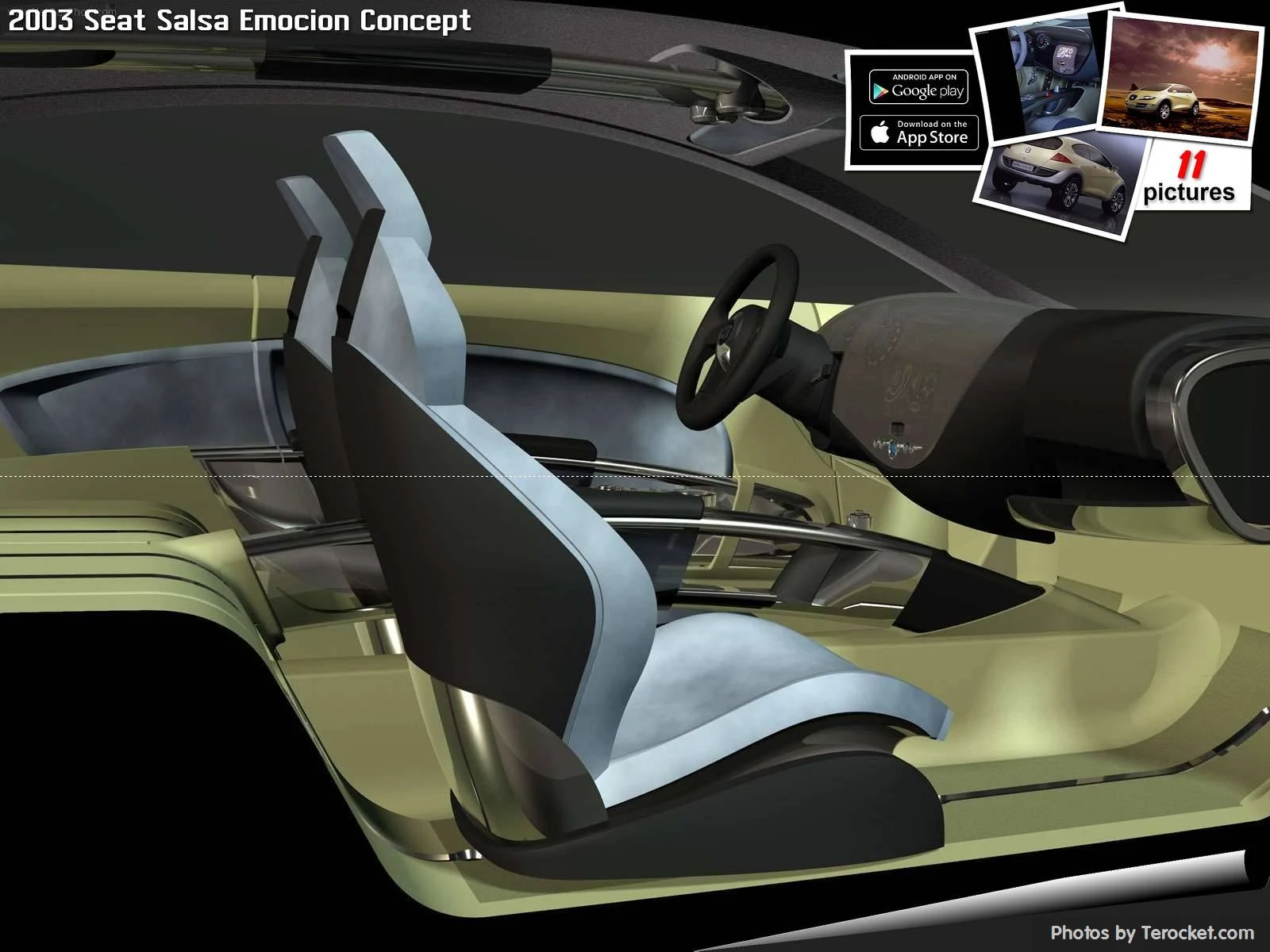 Hình ảnh xe ô tô Seat Salsa Emocion Concept 2003 & nội ngoại thất