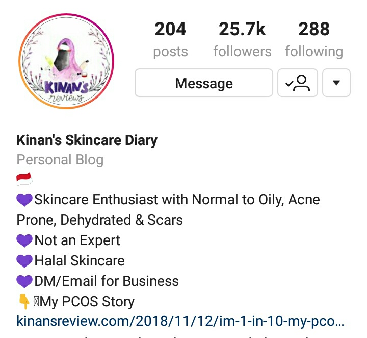 kinan review instagram