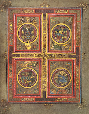 Book of Kells - manuscript page