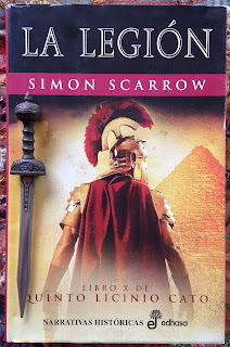 Portada del libro La legión, de Simon Scarrow