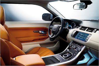 Range Rover evoque: New pictures interior