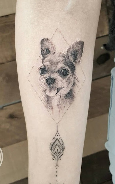 130 incríveis tatuagens de cachorro para inspirar vocês!