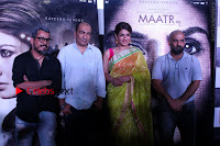 Bollywood Actress Raveena Tandon in Transparent Green Saree at Trailer Launch Of Film Maatr  0033.JPG