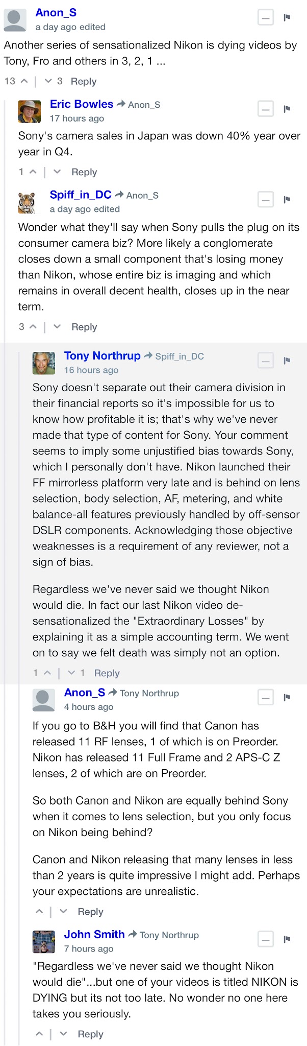 Tony Northrup Hates Nikon 1