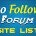 High PR 5 Dofollow Forum Site List