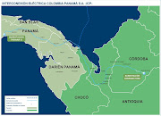 Interconexión PanamáColombia, mapa oficial.