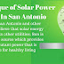 Technique of Solar Power Used In San Antonio
