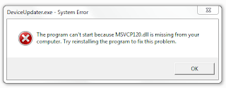 Cara mengatasi error  msvcp120.dll Gak Ribet 100% Work
