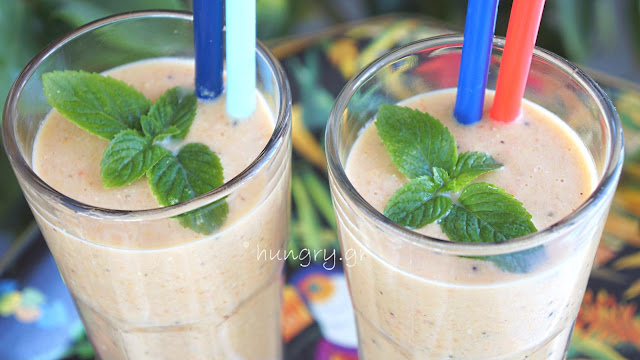 Smoothie Μπανάνας, Καρότου, Πορτοκαλιού-Low Carb