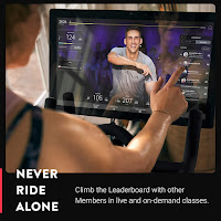 22" HD Touchscreen & Peloton App with live & on-demand classes & more!