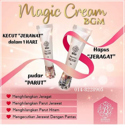 BGM Bihan Magic Cream untuk Parut Jerawat