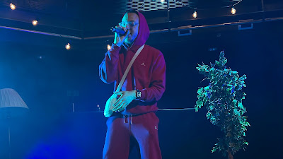 NE-O performing during his headline show at The Glasshouse in Gateshead