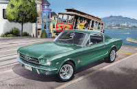 Revell 1/24 65' Ford Mustang 2+2 Fastback (07065) Colour Guide & Paint Conversion Chart
