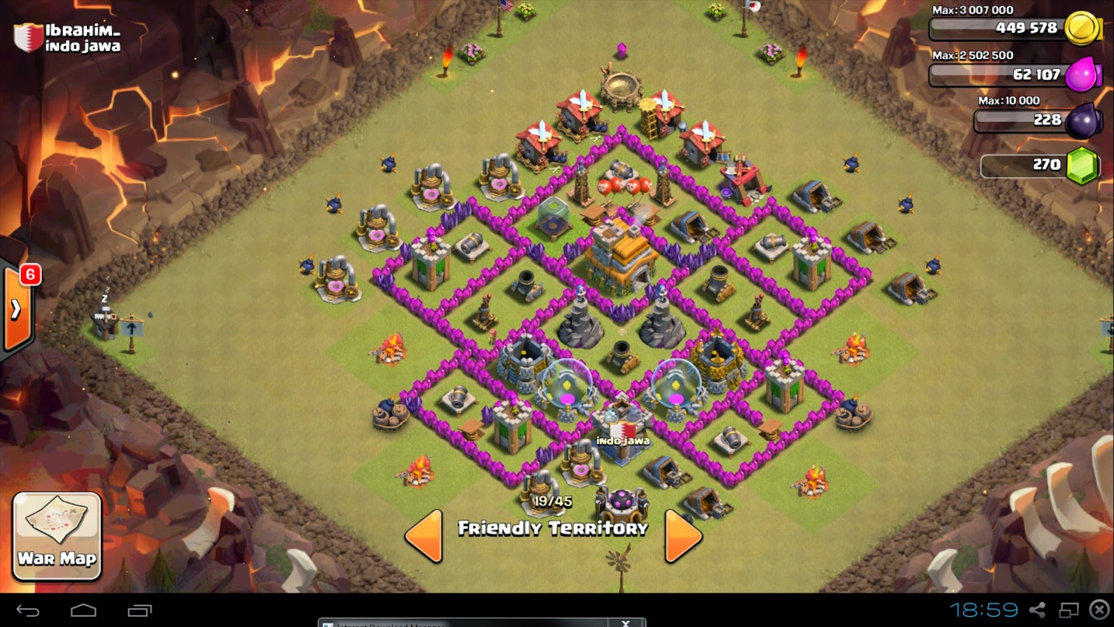 Base Terbaik COC TownHall level 7 - Clash Of Clans Android