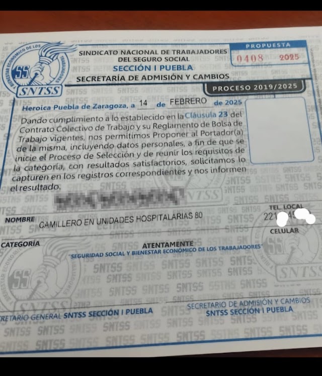 No quieren soltar el negocio: obtuvieron 40 millones de pesos por venta de plazas en el IMSS 